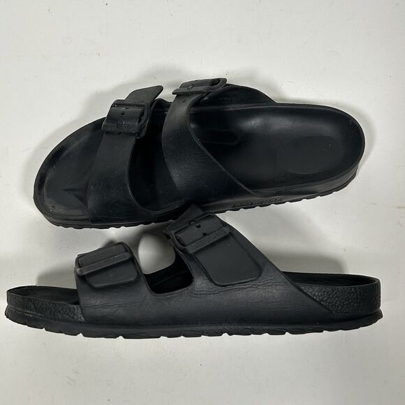 Birkenstock EVA Waterproof Sandals Black Size 40 Slides Arizona Comfort 9 9.5 US - Picture 6 of 8